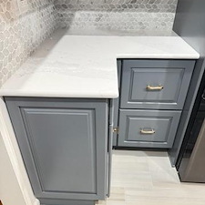 Galley Kitchen Transformation Using Barn Doors in Astoria, Queens 2